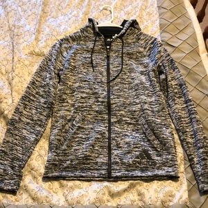 XS Adidas black and grey jacket